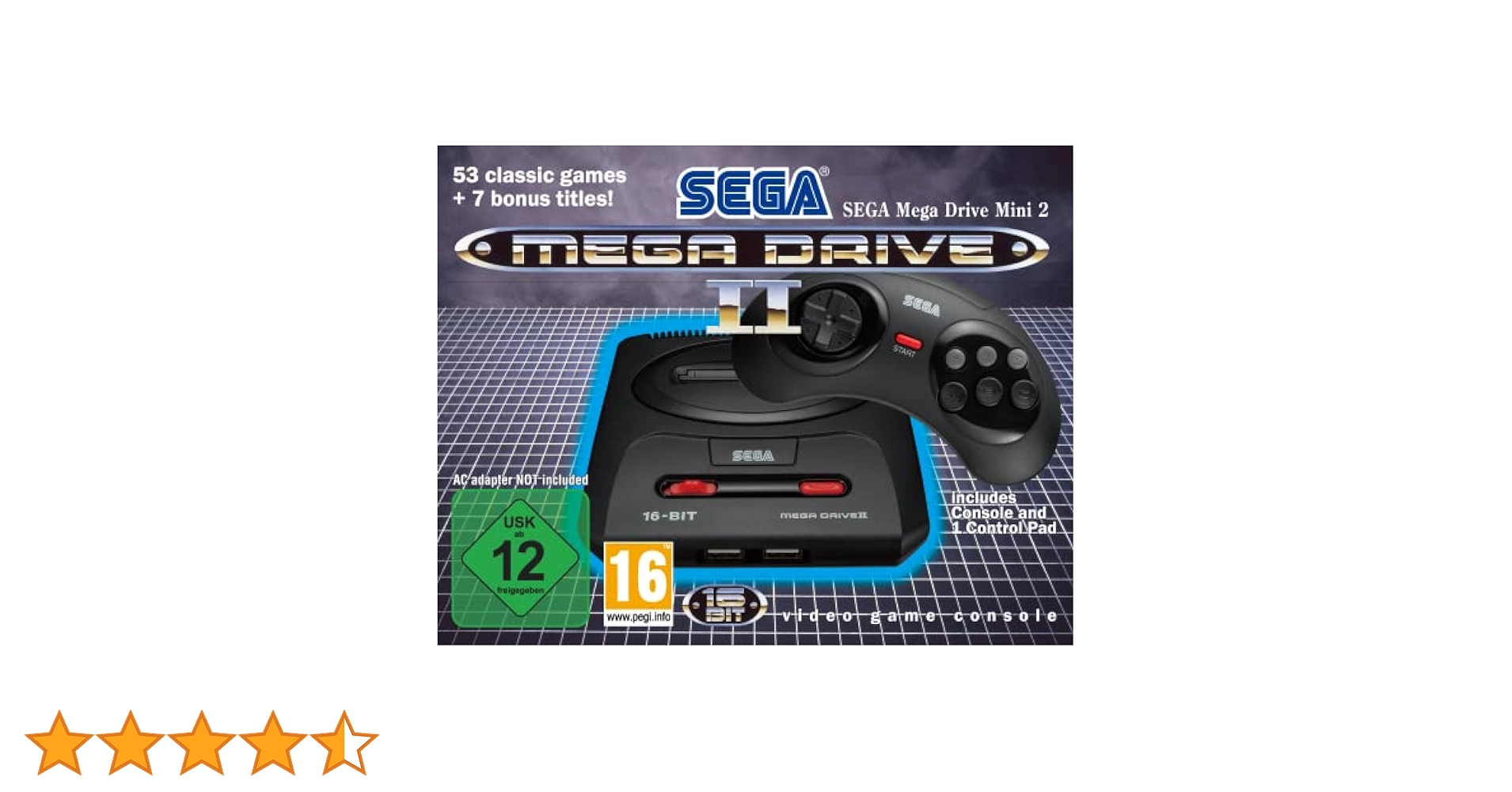 SEGA - 【新品】Amazon アダプタ付き　SEGA セガ メガドライブ ミニ2 SEGA Genesis Mini 2』日本での追加販売決定！ 数量限定、本日